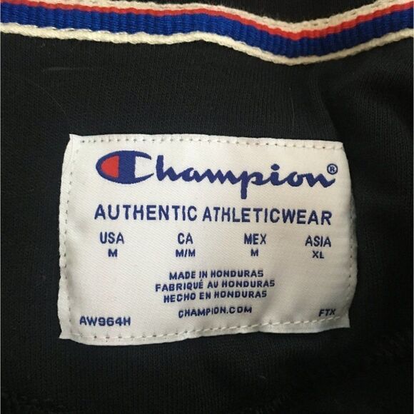 Champion Hoodie Black Size M - Picture 4 of 9